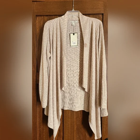 NWT! Dana Buchman 2-way cardigan - Picture 2 of 6